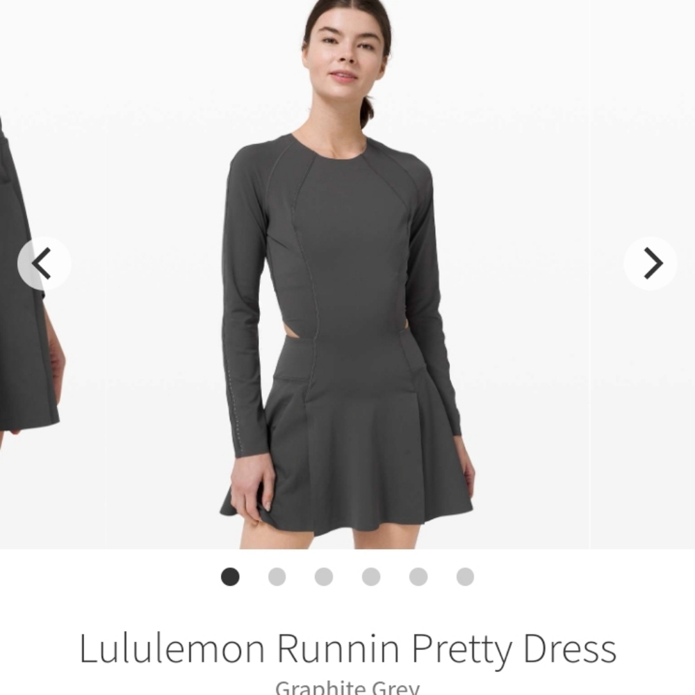 Lululemon runnin pretty dress 8